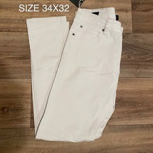 NEW Kayden K White  Size 34W 32L Skinny Jeans